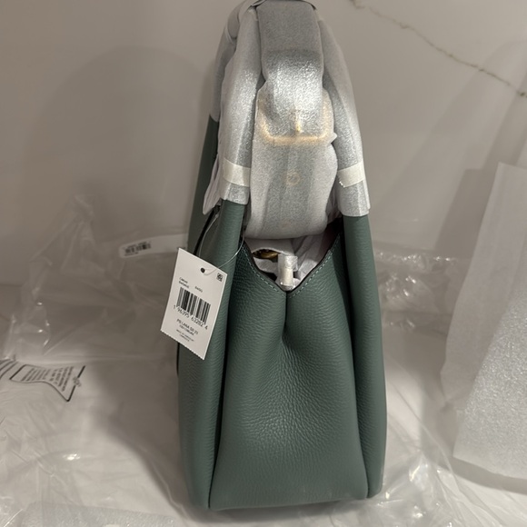 Coach Lana 23 Refined Pebble Leather/Brass/Sage Shoulder & Crossbody Bag - Picture 12 of 16